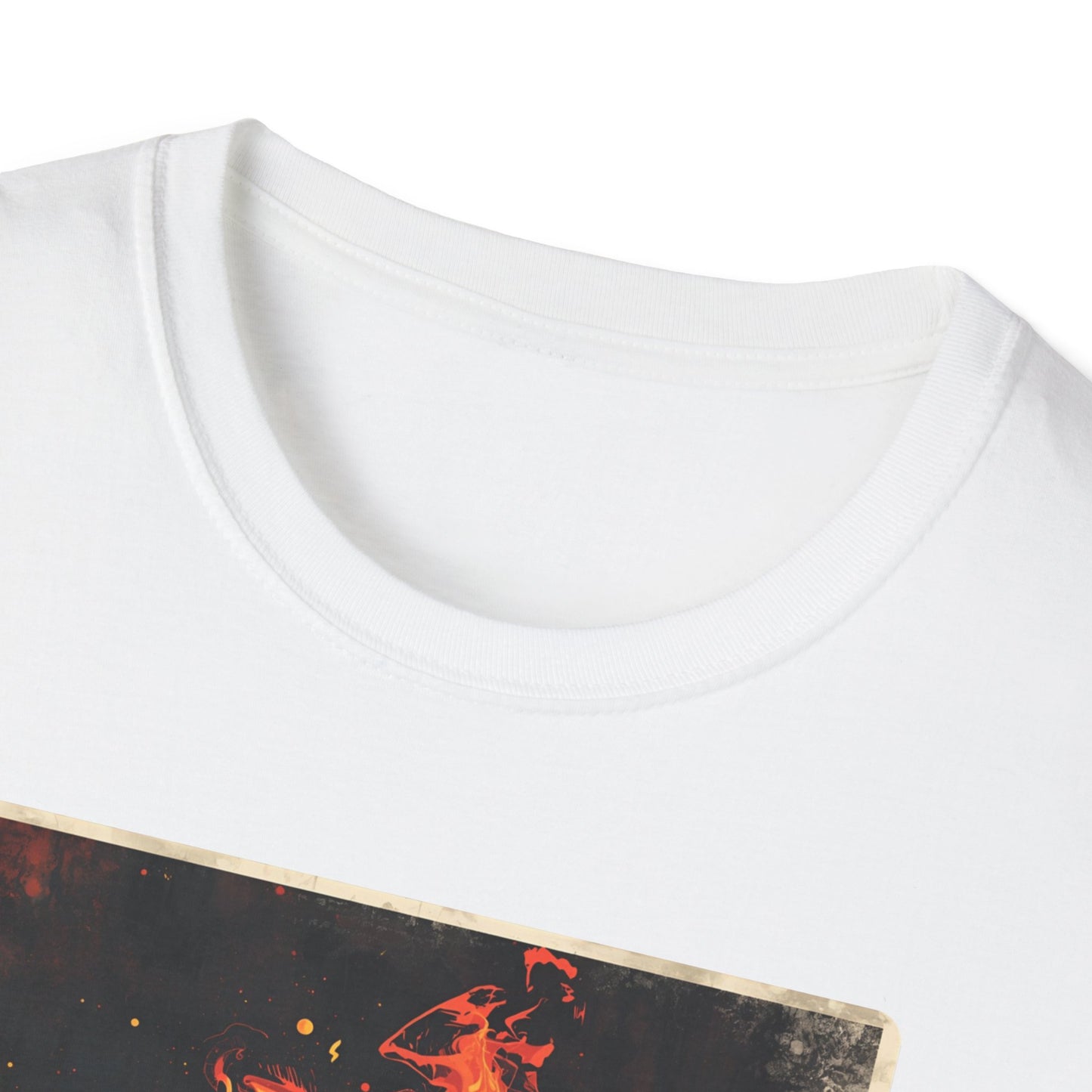 Burning Mixtape Memories - Vintage Cassette Fire T-Shirt