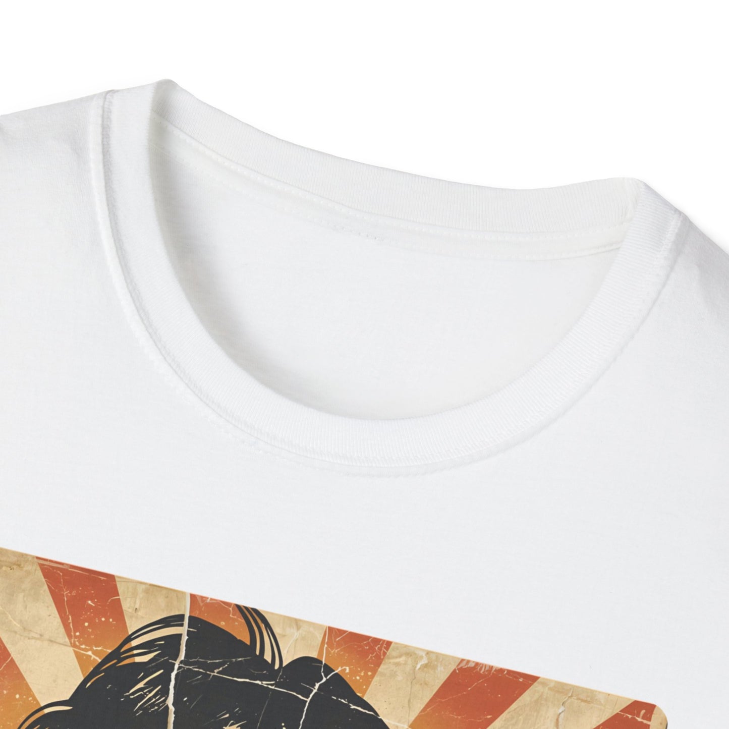 Vintage Rock Legend T-Shirt — Retro Music Icon Headshot Tee