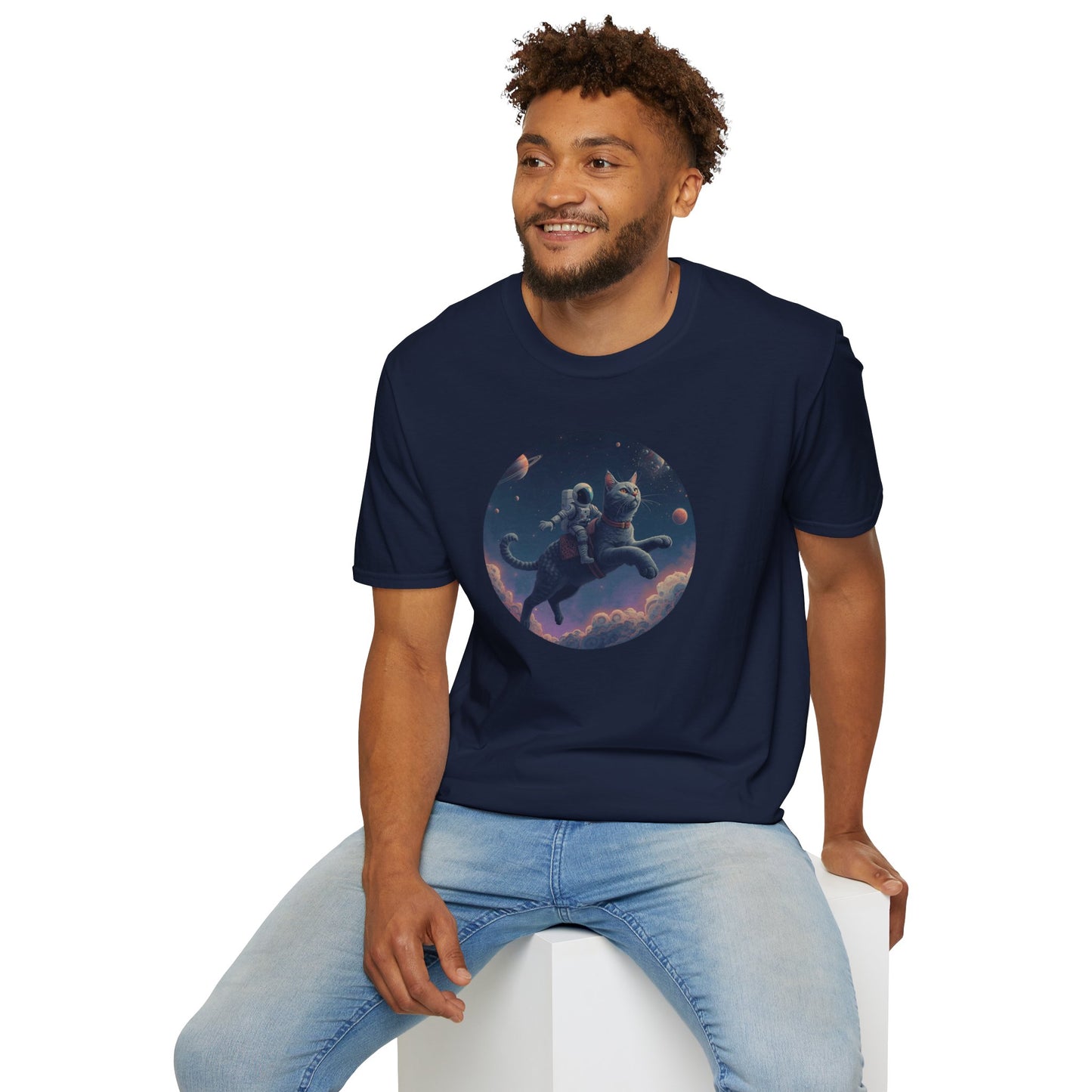 Cosmic Cat Adventure T-Shirt