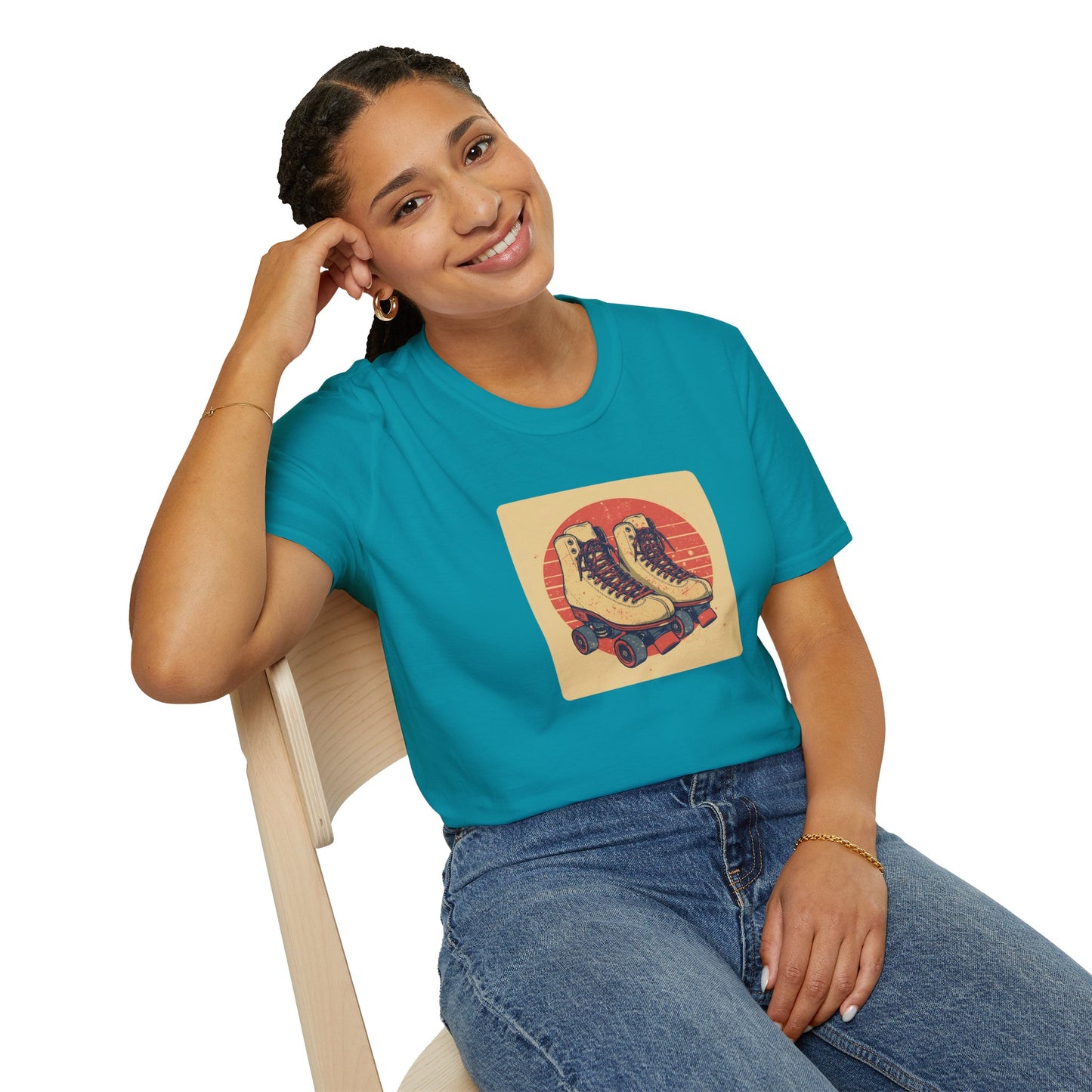 Retro Roller Skates T-Shirt
