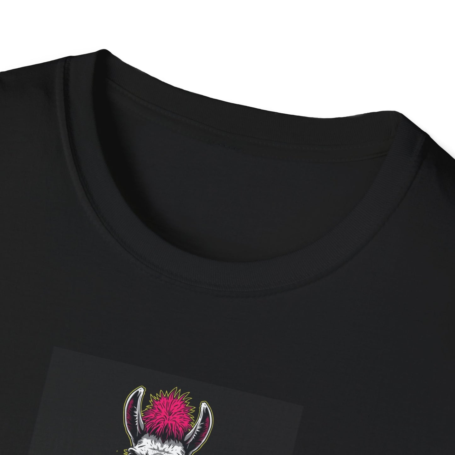 Spit Happens, Motherfcker T-Shirt – Grungy Punk Llama Street Art Tee