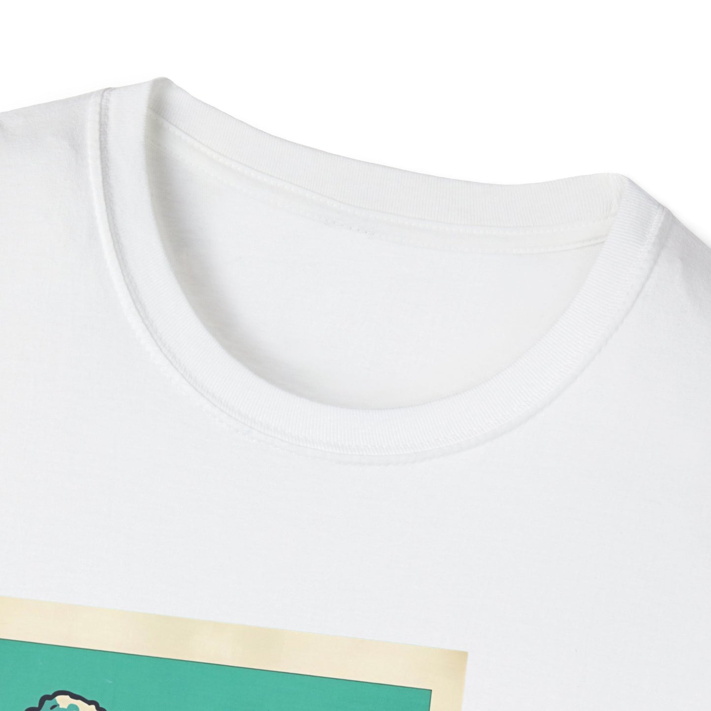 Retro Skater T-Rex T-Shirt – 90s Polaroid Dinosaur in Sunglasses