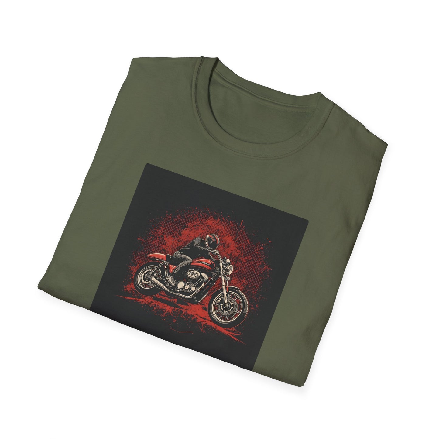 Motorcycle Enthusiast Unisex T-Shirt | Biker Gift, Casual Wear, Motorcycle Apparel, Biker Birthday Gift, Softstyle Tee