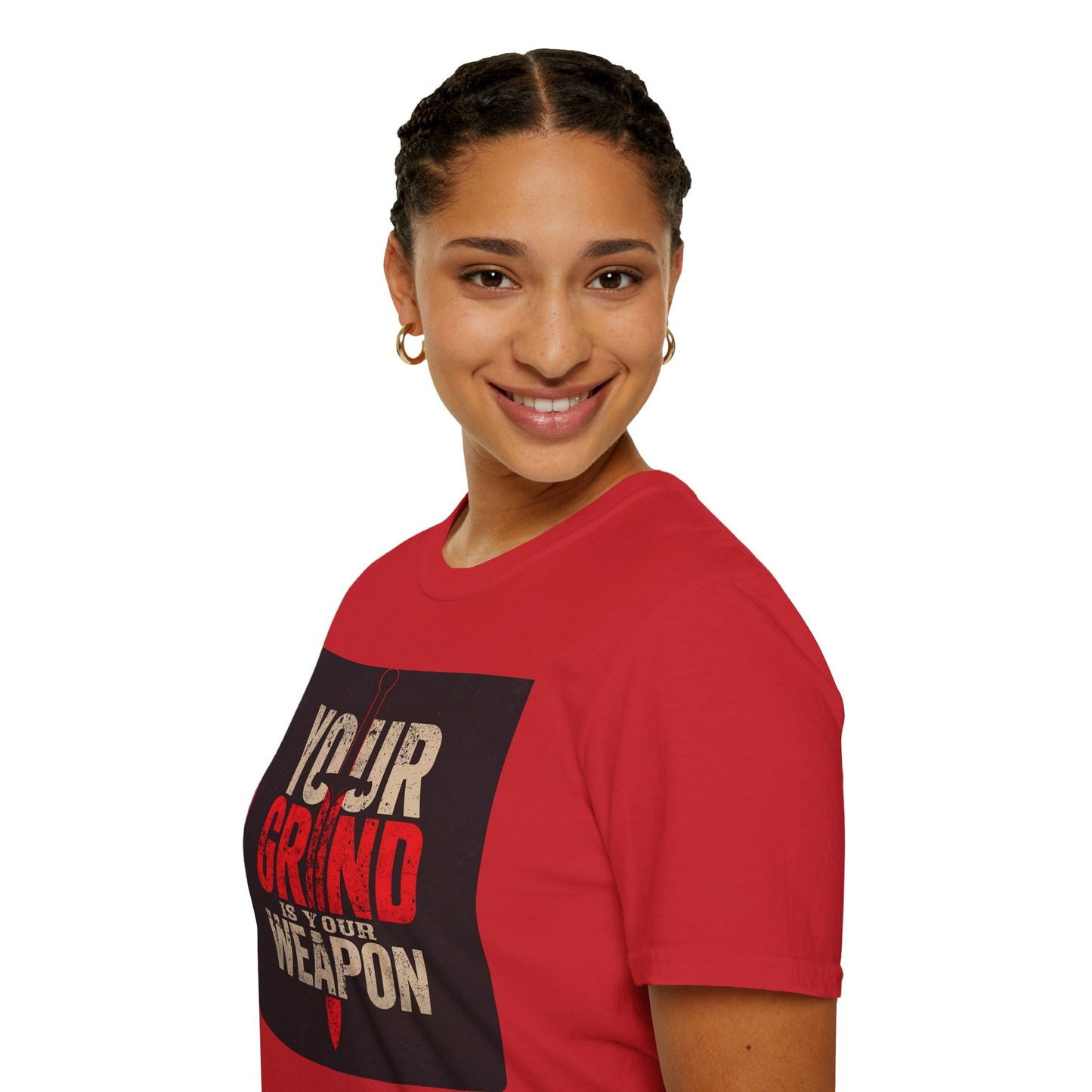 Your Grind Is Your Weapon - Motivational Power Tee