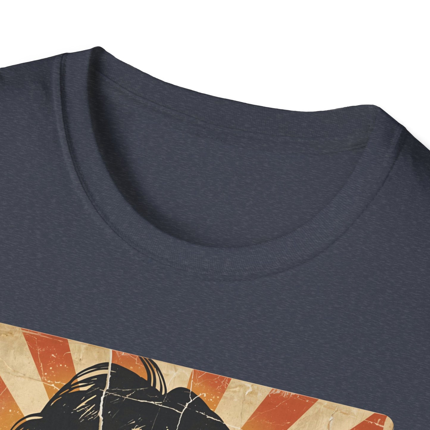 Vintage Rock Legend T-Shirt — Retro Music Icon Headshot Tee