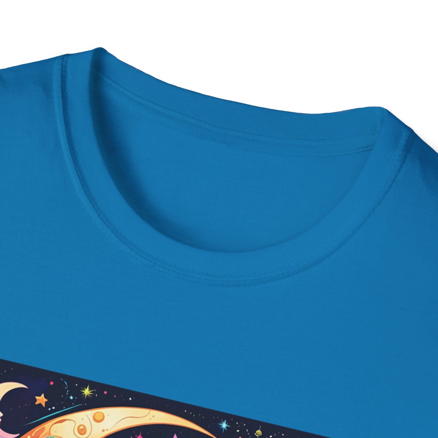 Psychedelic Moon Cat T-Shirt