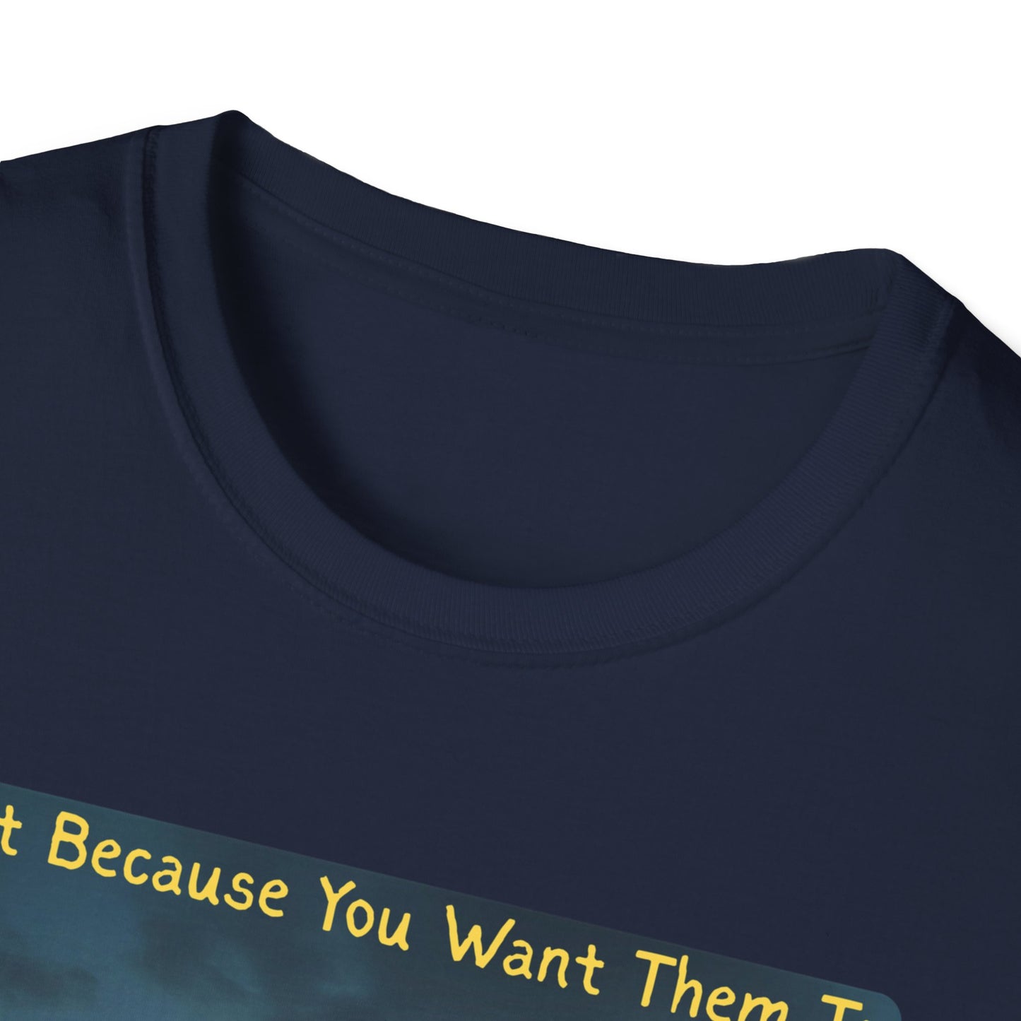 Just Because You Want Them To Dosen't Mean They Will Take You UFO T-Shirt