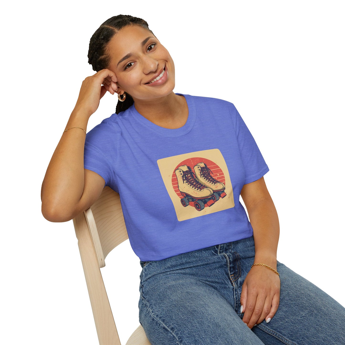 Retro Roller Skates T-Shirt