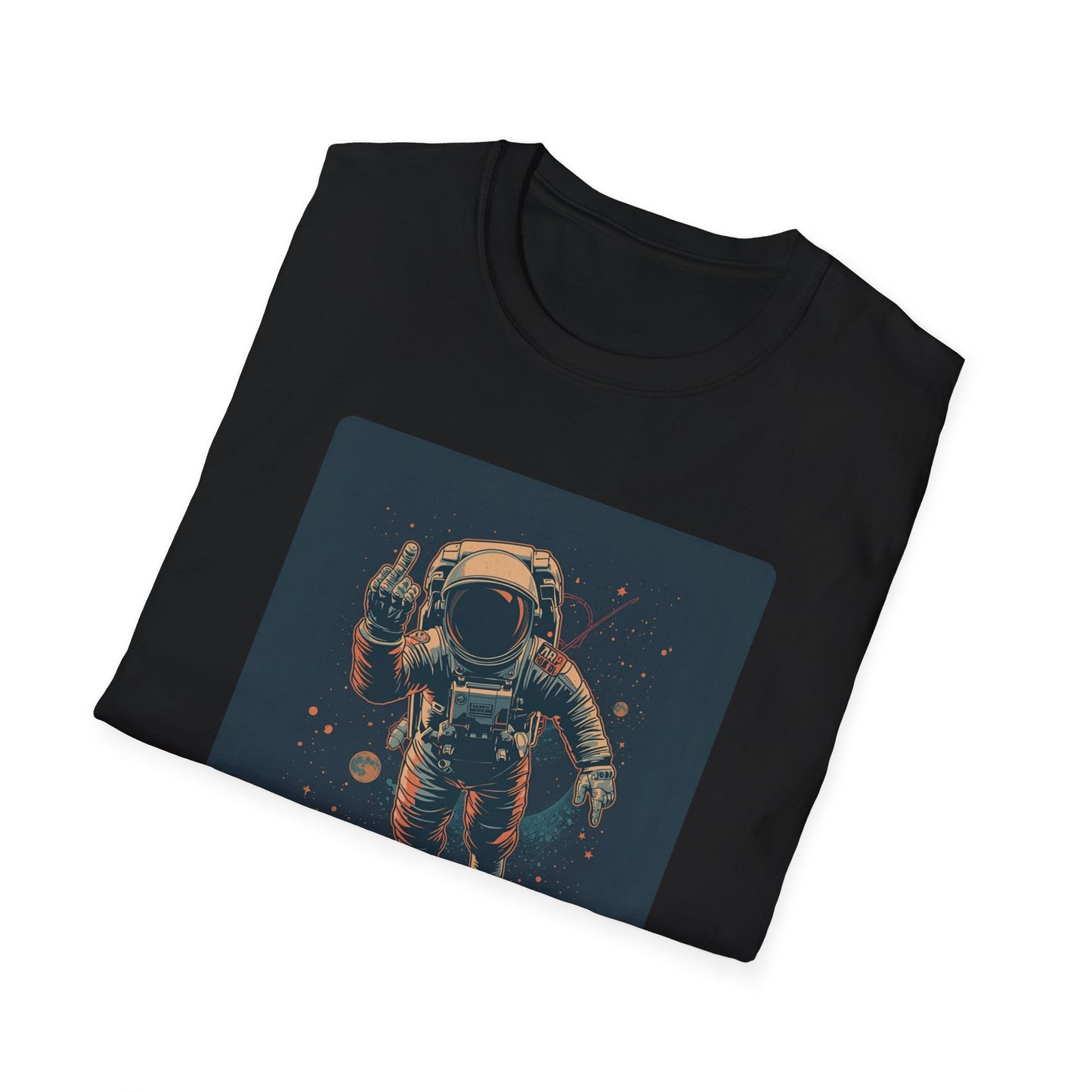 Gravity – Retro Rebel Astronaut Tee