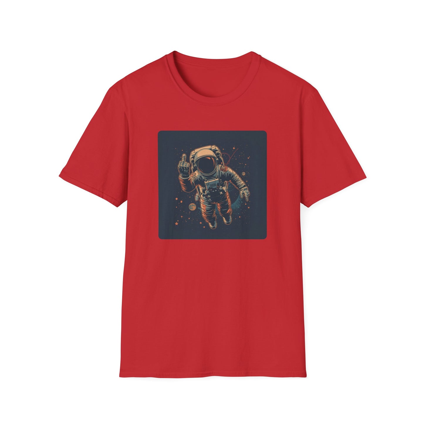 Gravity – Retro Rebel Astronaut Tee