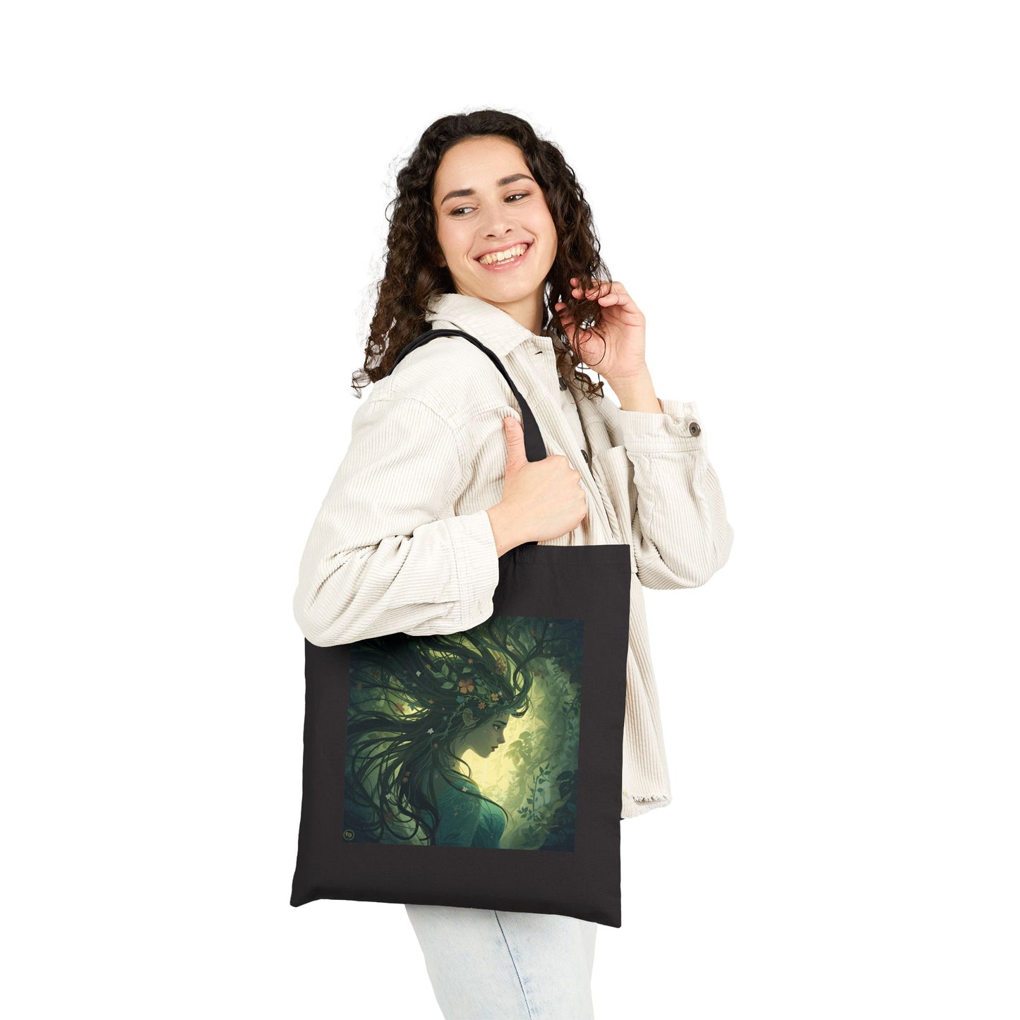 Whispers of the Woods – Forest Nymph Tote Bag