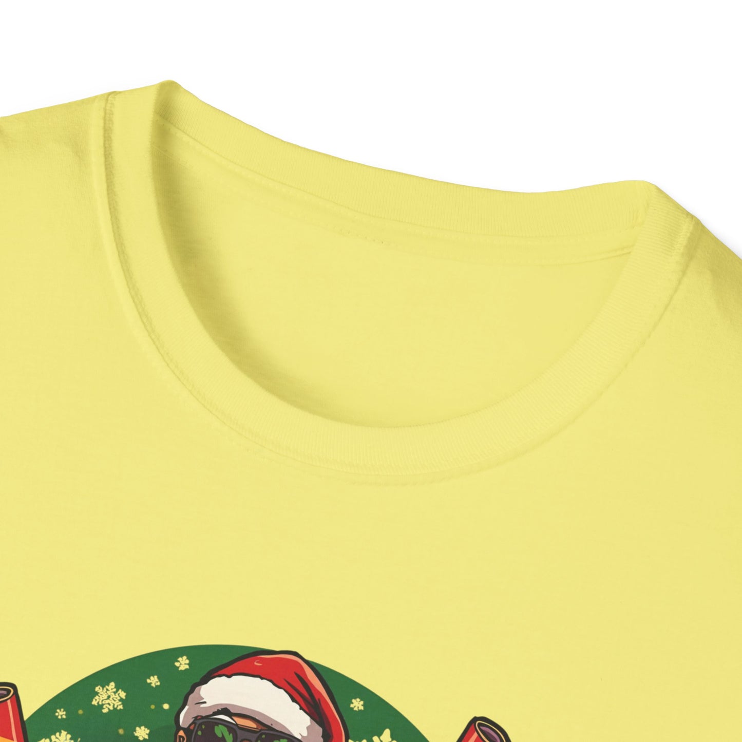 Gangsta Wrapper Santa Street Style T-Shirt
