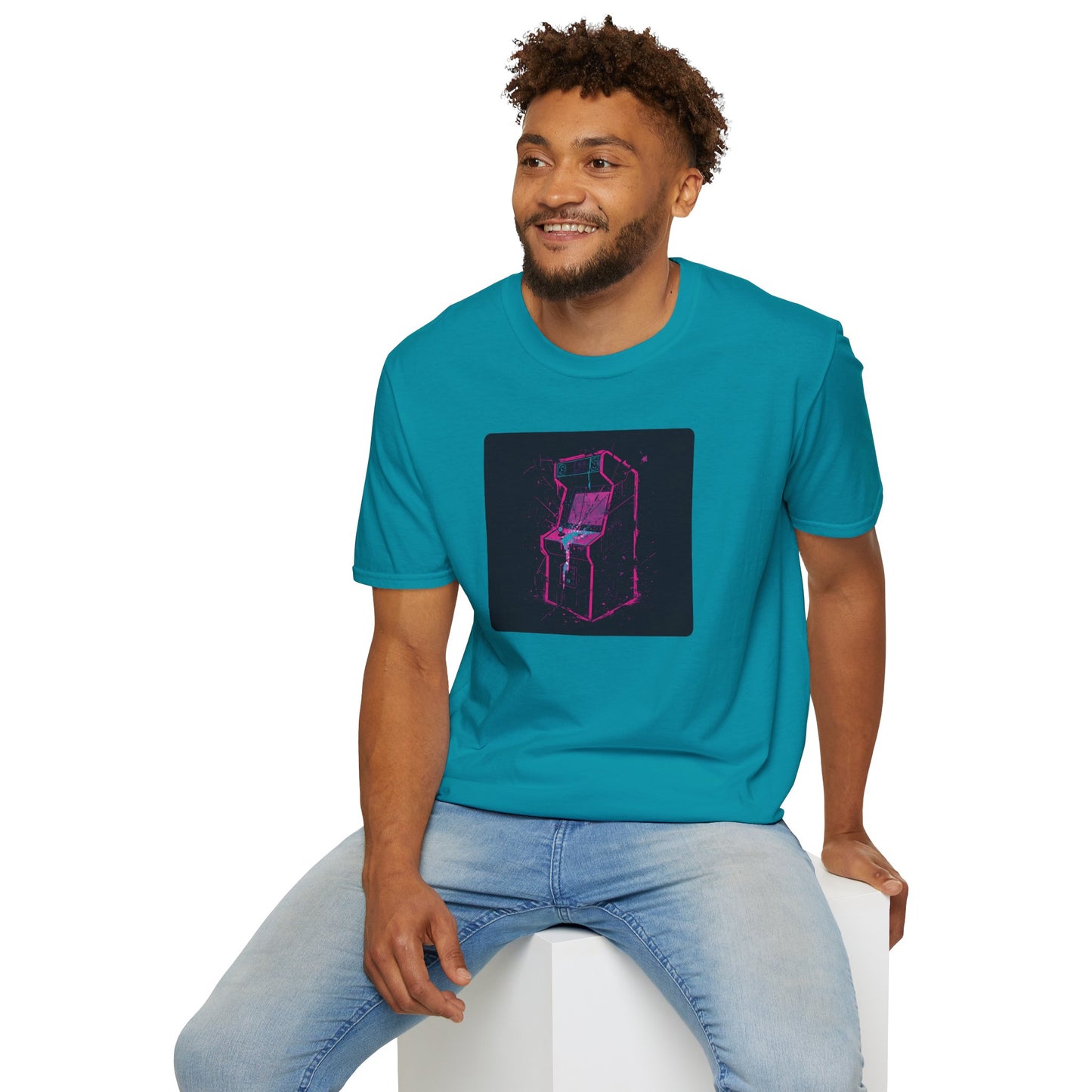Insert Coin to Continue” — Retro Arcade Machine T-Shirt