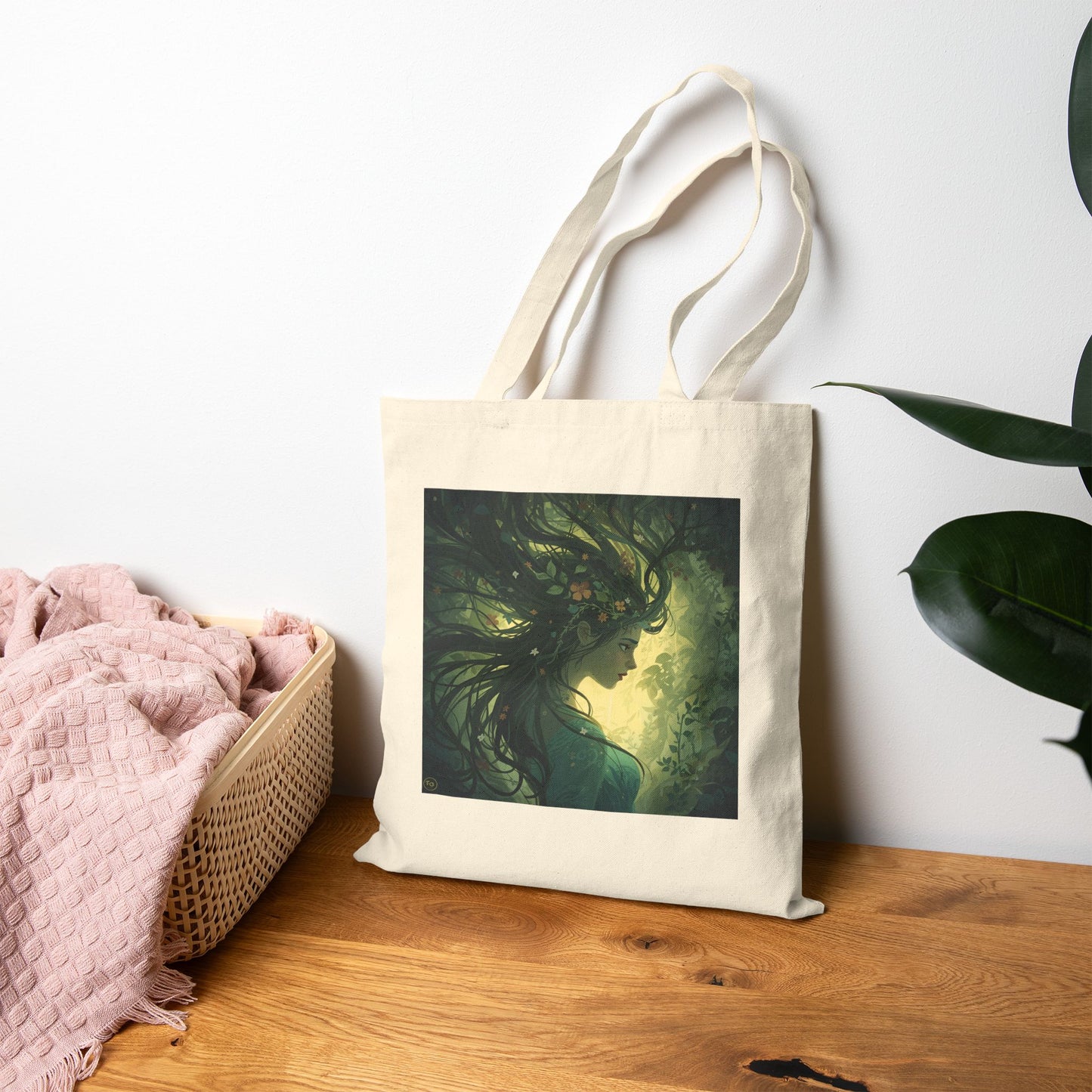 Whispers of the Woods – Forest Nymph Tote Bag