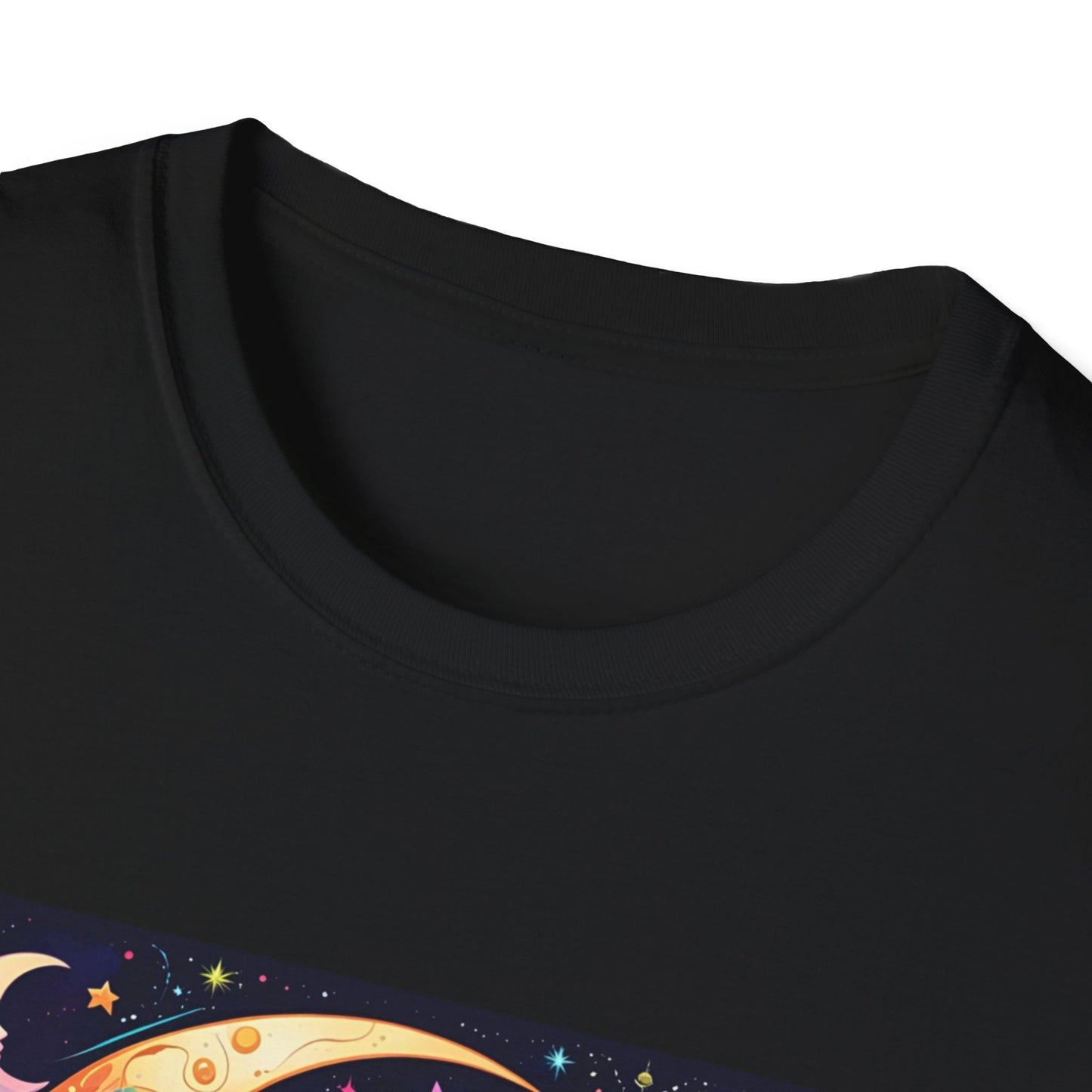 Psychedelic Moon Cat T-Shirt