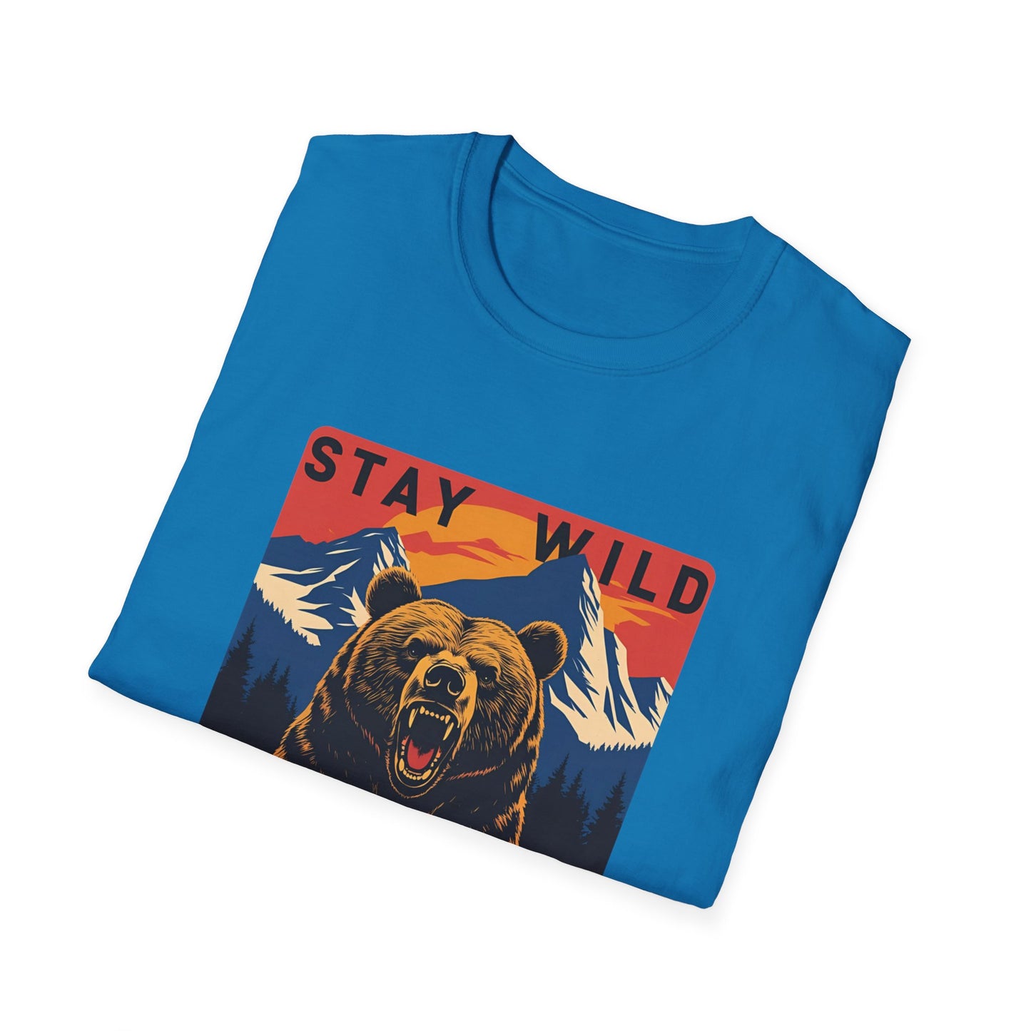 Stay Wild - Bear Graphic T-Shirt