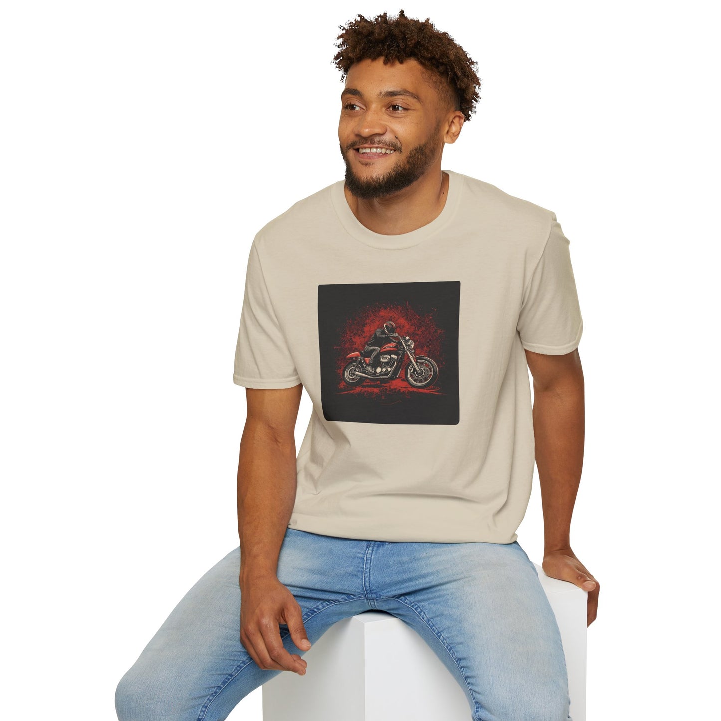 Motorcycle Enthusiast Unisex T-Shirt | Biker Gift, Casual Wear, Motorcycle Apparel, Biker Birthday Gift, Softstyle Tee
