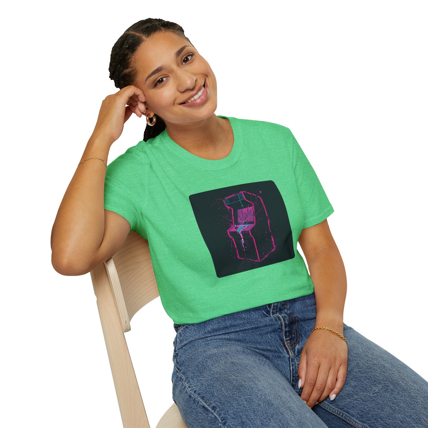 Insert Coin to Continue” — Retro Arcade Machine T-Shirt