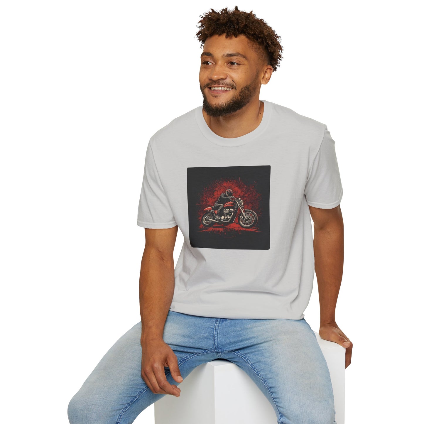 Motorcycle Enthusiast Unisex T-Shirt | Biker Gift, Casual Wear, Motorcycle Apparel, Biker Birthday Gift, Softstyle Tee