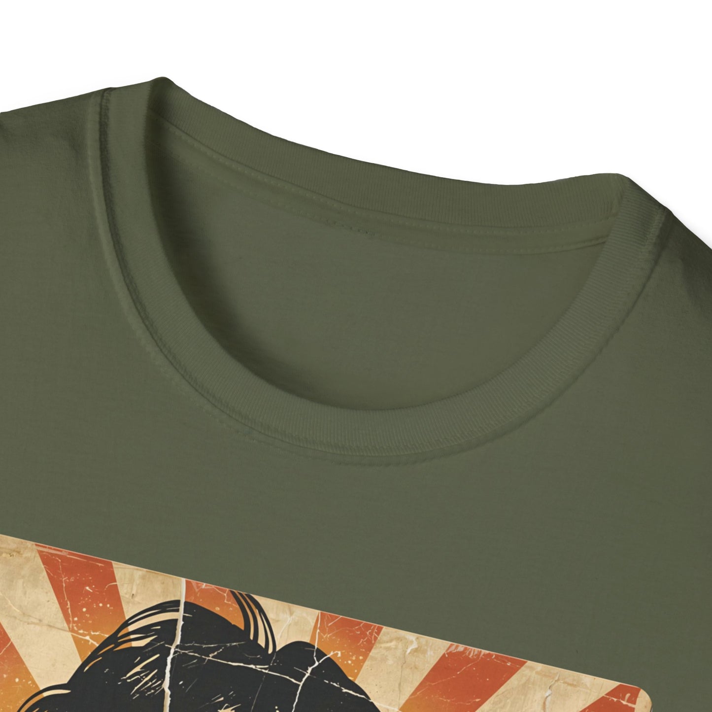 Vintage Rock Legend T-Shirt — Retro Music Icon Headshot Tee