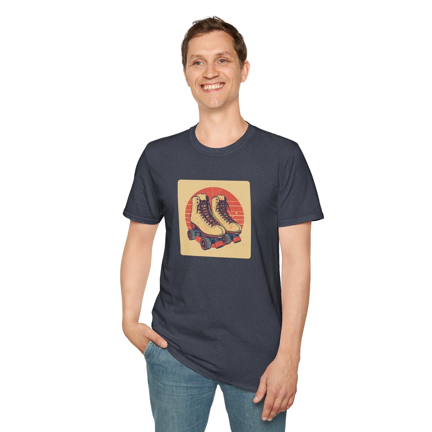 Retro Roller Skates T-Shirt