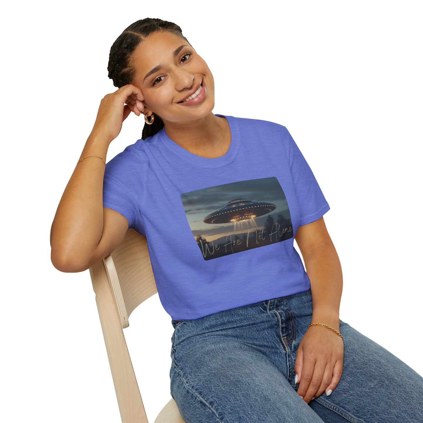 We Are Not Alone - UFO T-Shirt