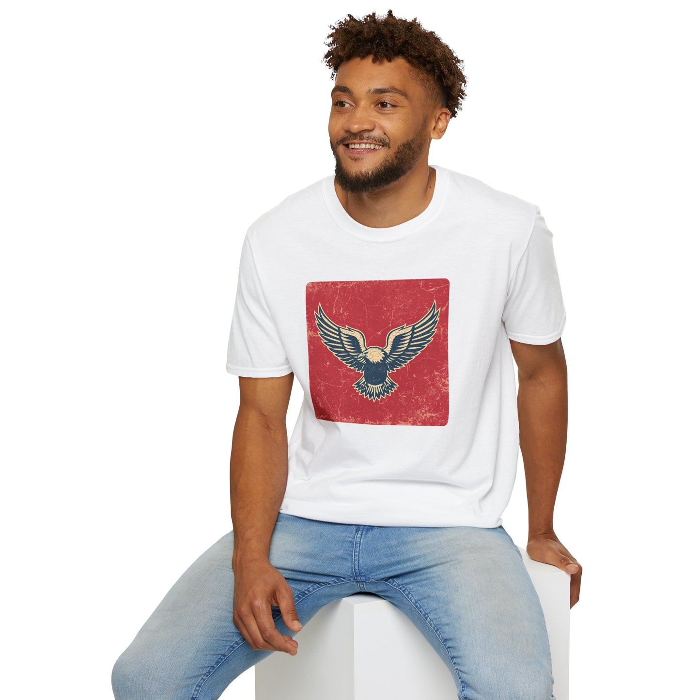 Soaring Free - Vintage Eagle T-Shirt