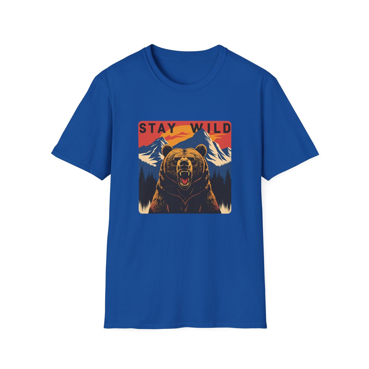 Stay Wild - Bear Graphic T-Shirt