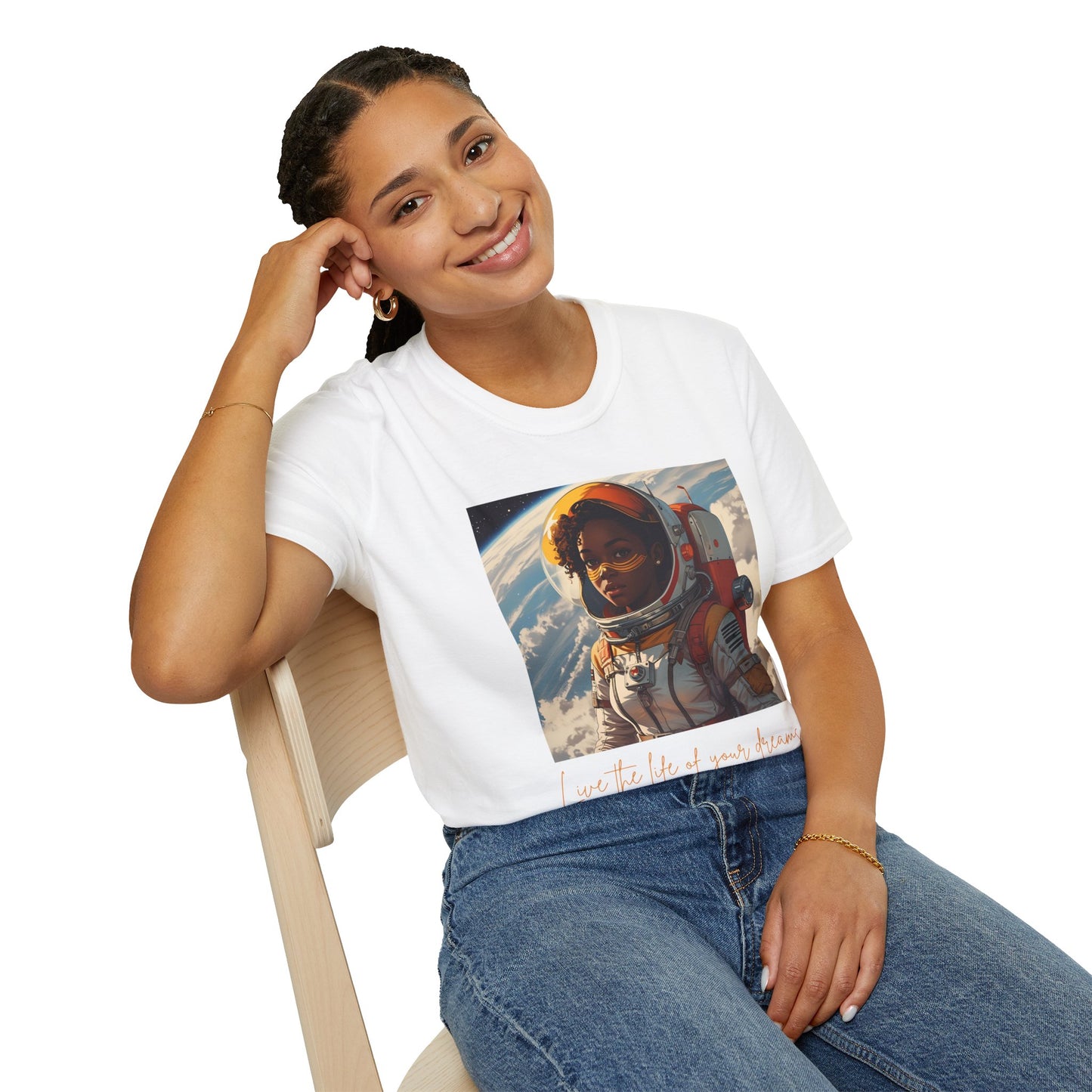 Live the Life of Your Dreams – Cosmic Astronaut Tee