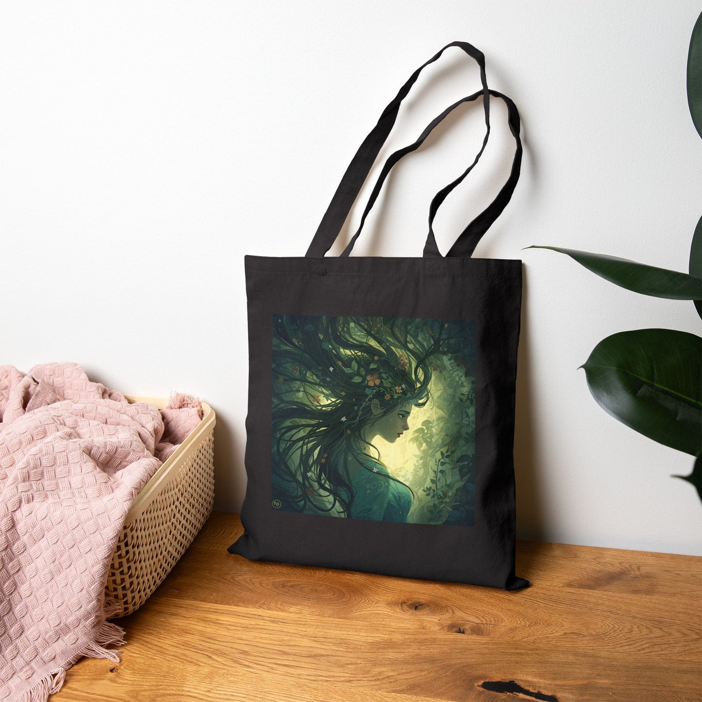 Whispers of the Woods – Forest Nymph Tote Bag