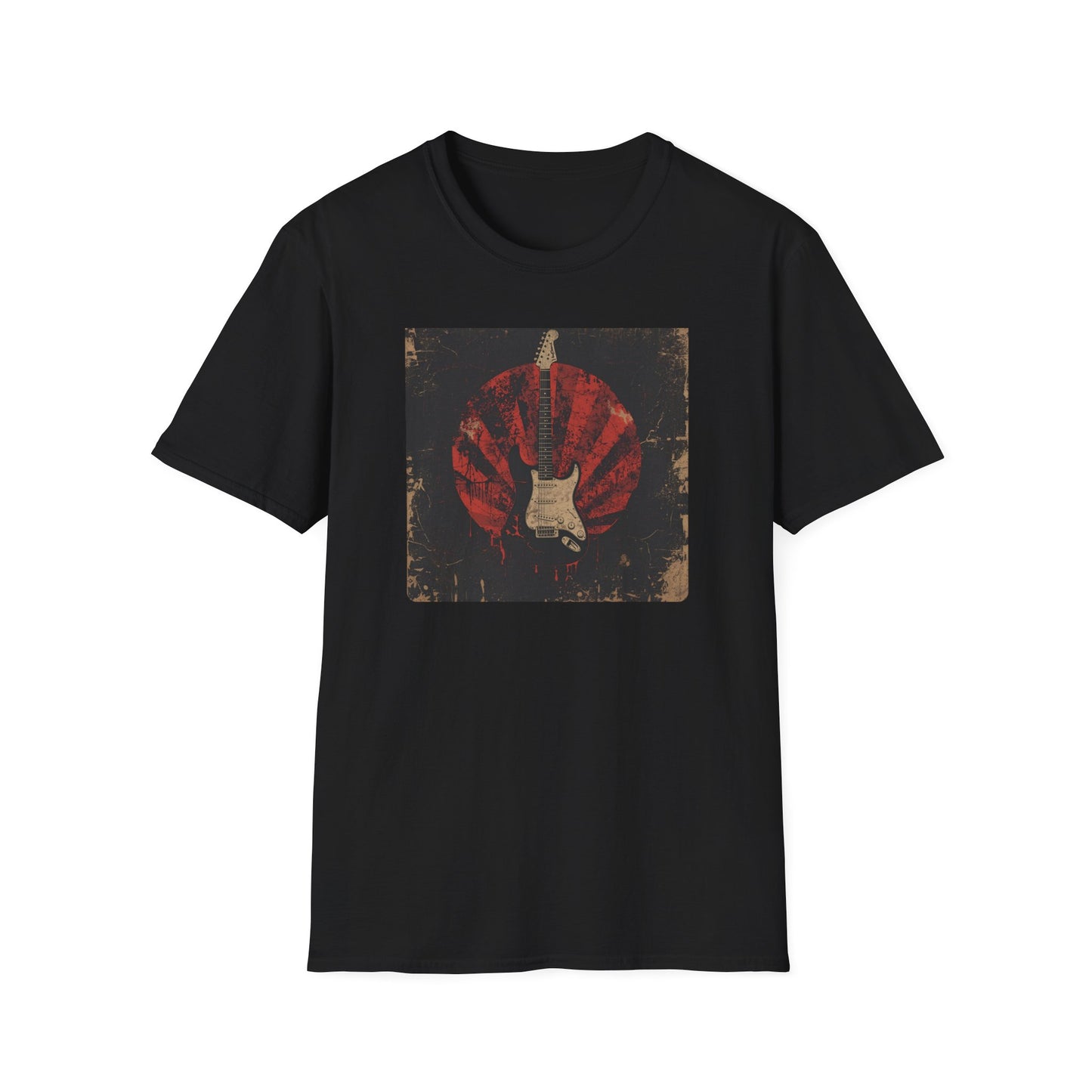 Rise of Sound - Vintage Guitar Sun Tee in Black