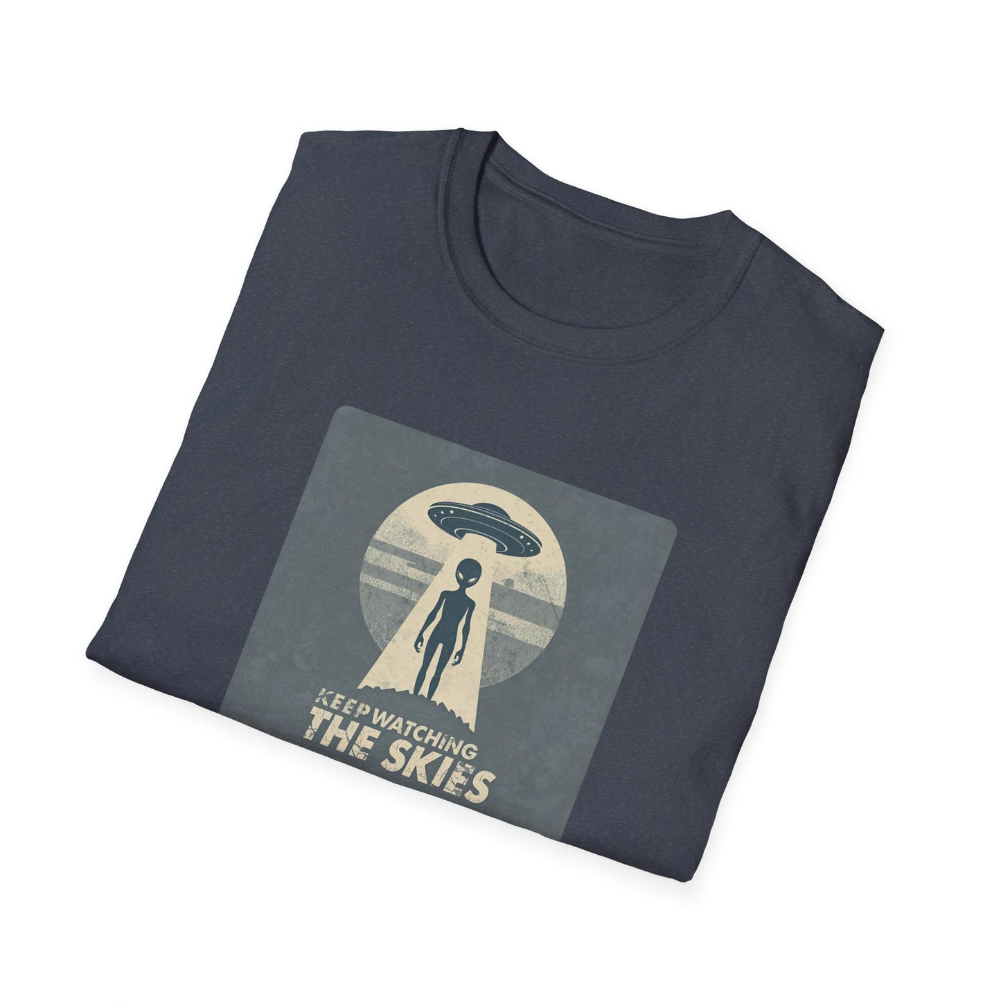 Keep Watching the Skies T-Shirt — Vintage UFO Encounter Graphic Tee