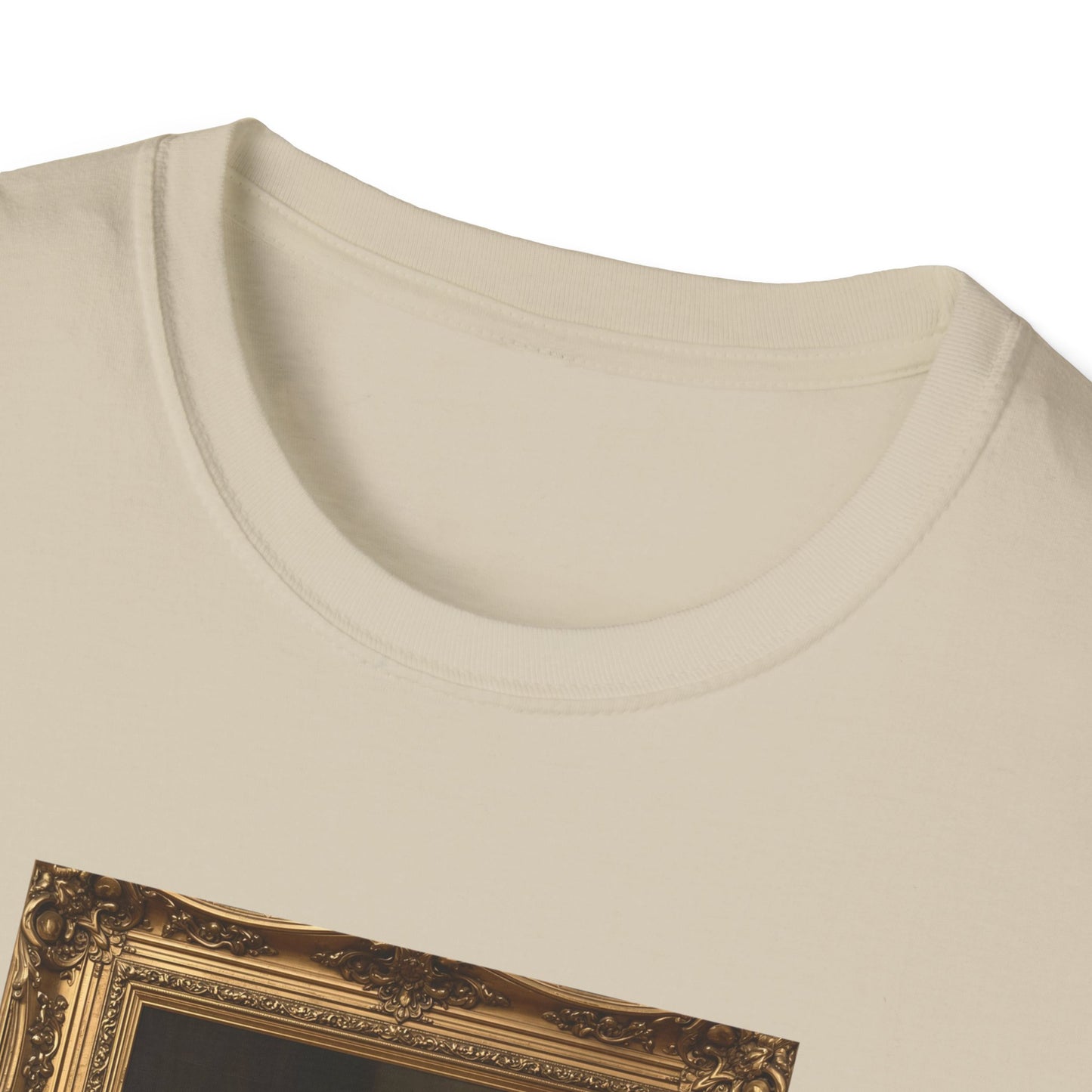Renaissance Nobleman Selfie T-Shirt – Classical Art Parody with Modern Twist