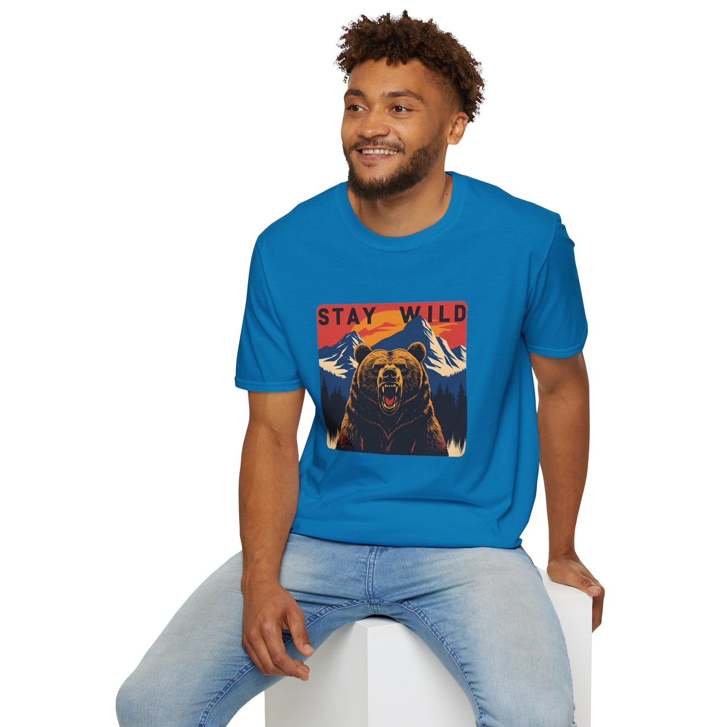 Stay Wild - Bear Graphic T-Shirt