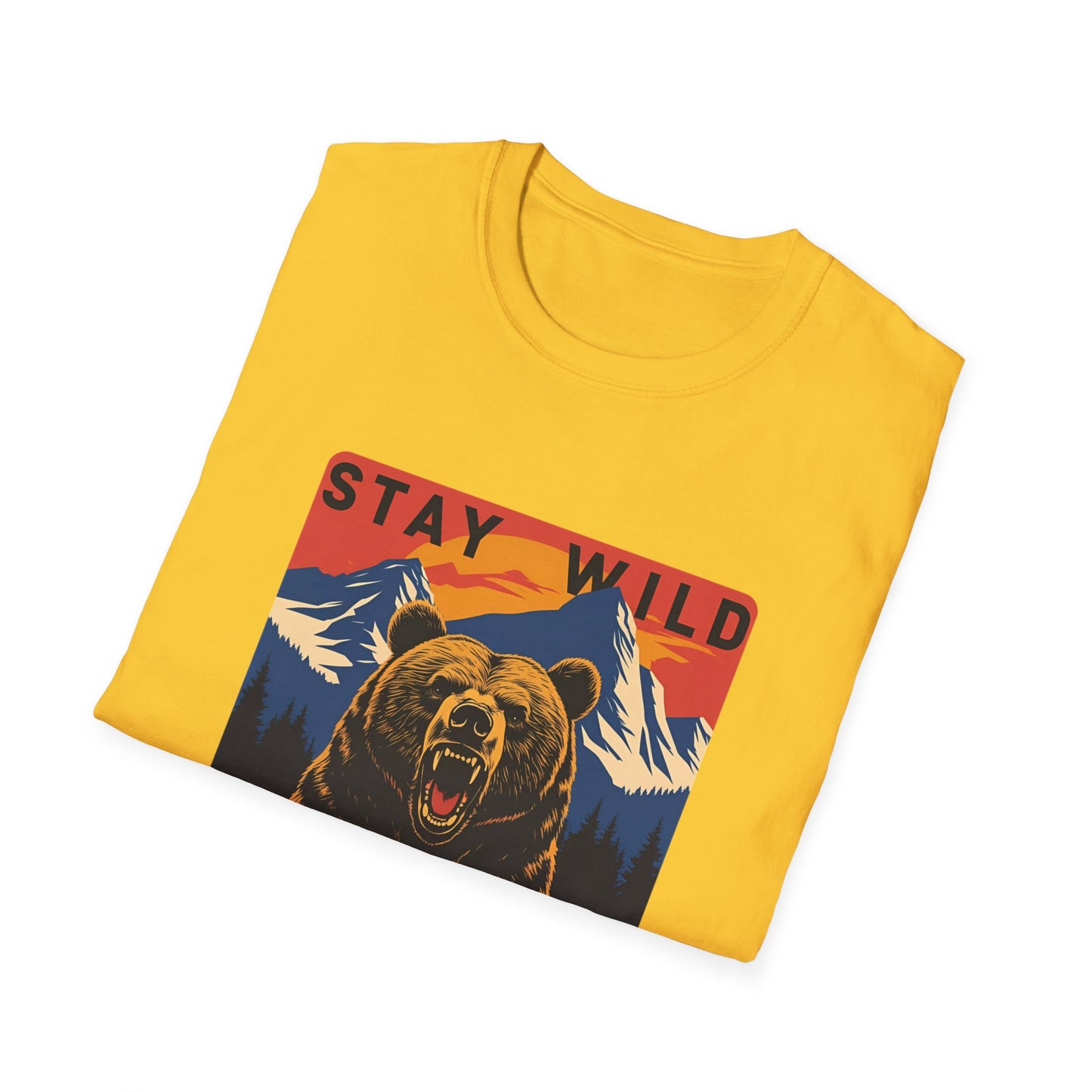 Stay Wild - Bear Graphic T-Shirt