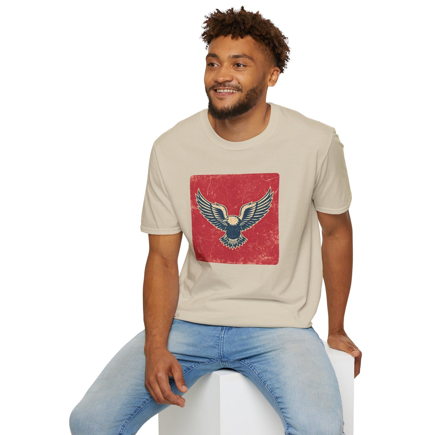 Soaring Free - Vintage Eagle T-Shirt