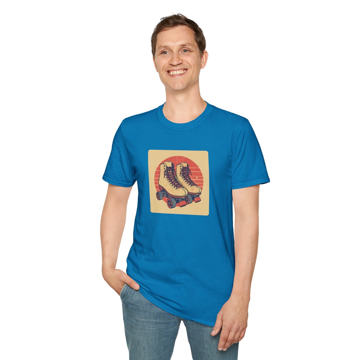 Retro Roller Skates T-Shirt