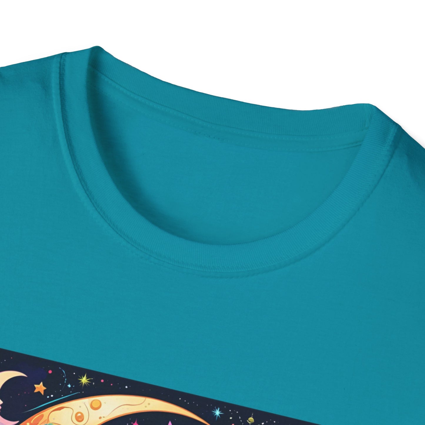 Psychedelic Moon Cat T-Shirt