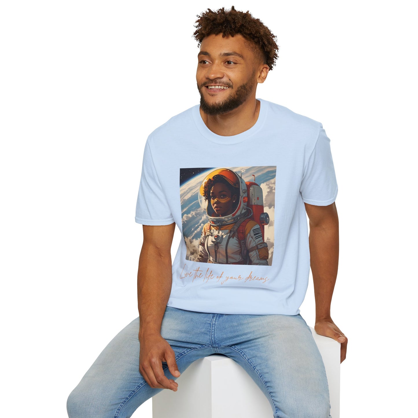 Live the Life of Your Dreams – Cosmic Astronaut Tee