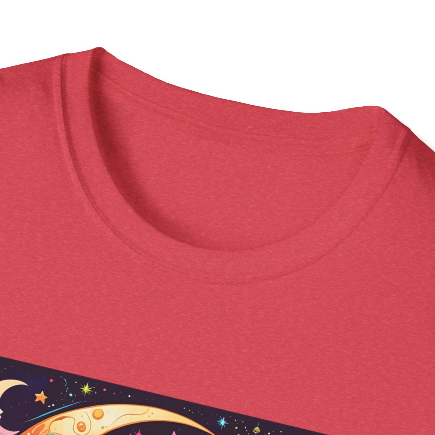 Psychedelic Moon Cat T-Shirt