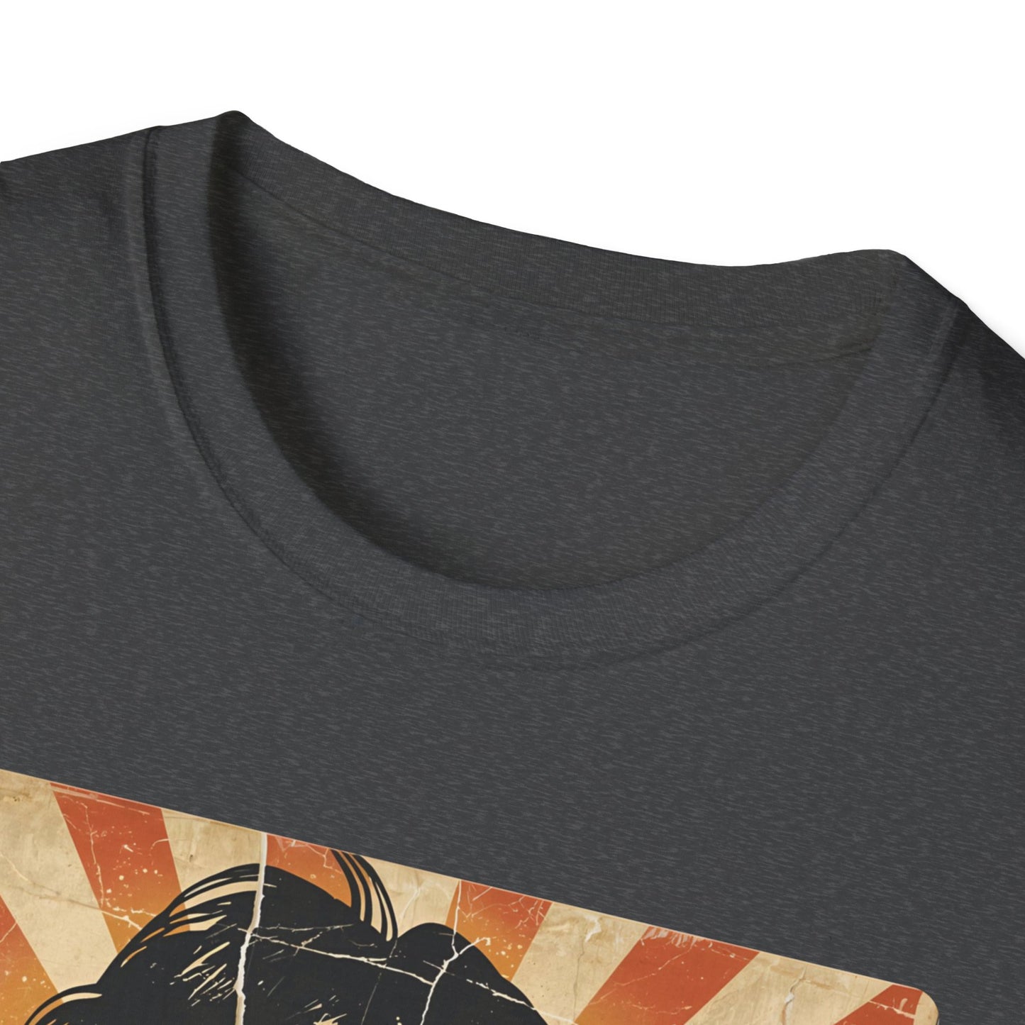 Vintage Rock Legend T-Shirt — Retro Music Icon Headshot Tee
