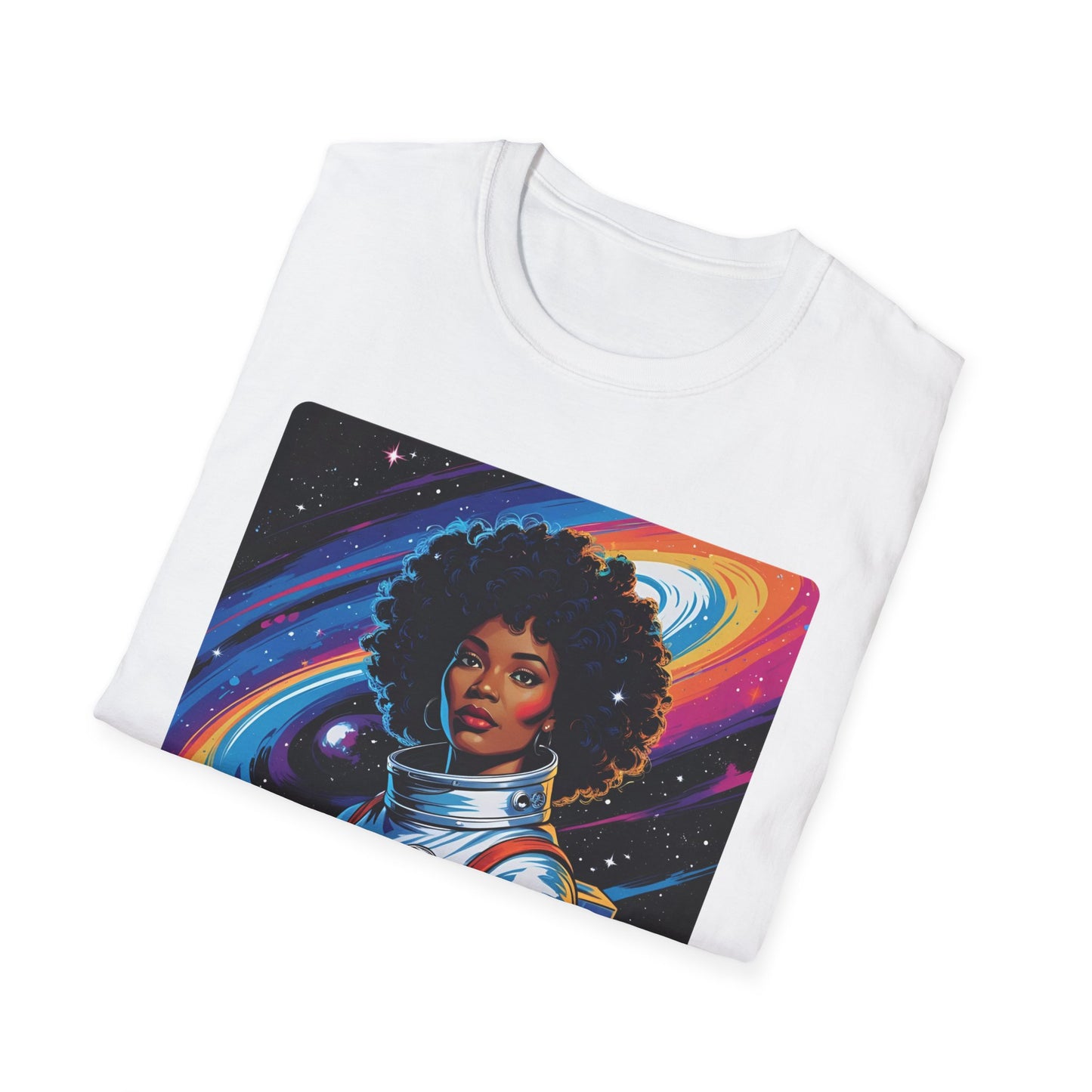 Explore Beyond – Cosmic Graffiti Astronaut Tee
