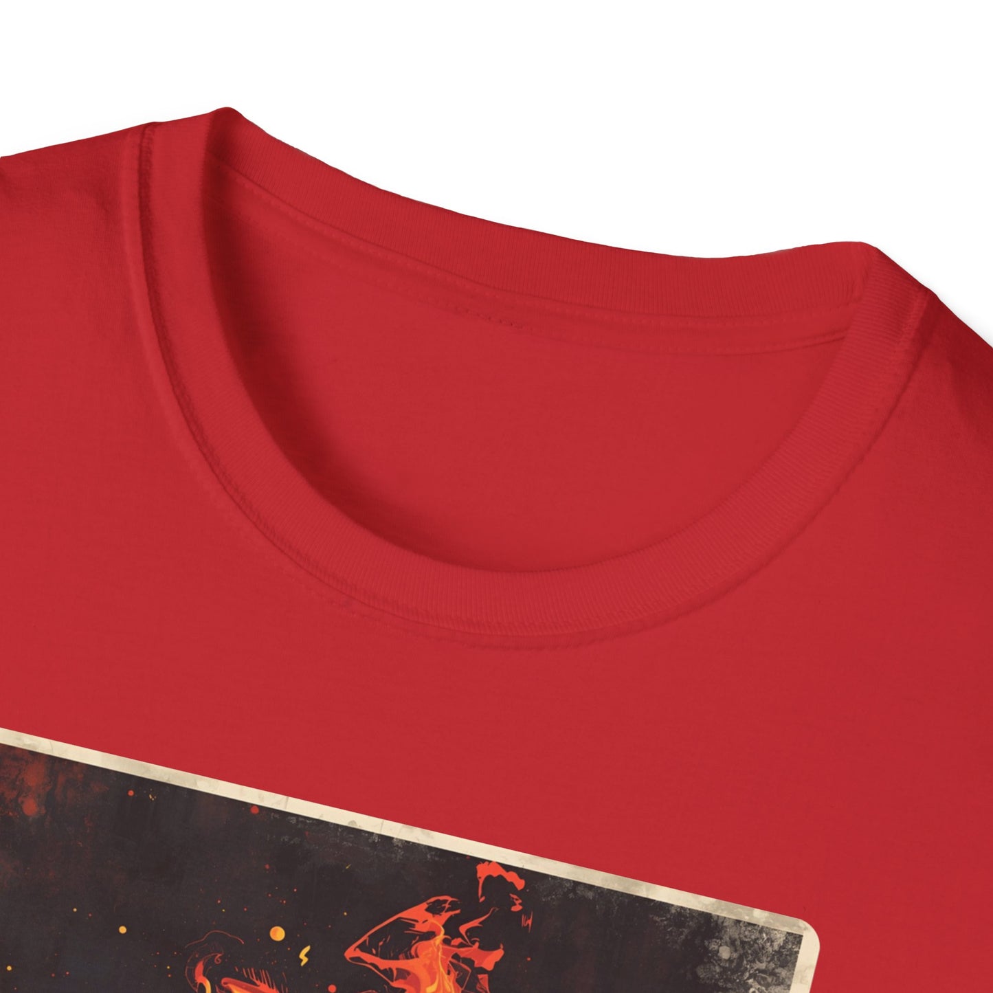 Burning Mixtape Memories - Vintage Cassette Fire T-Shirt