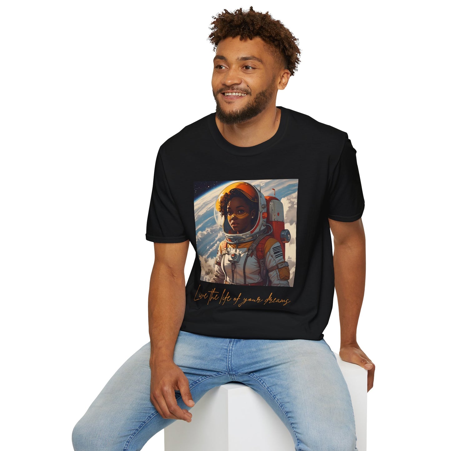 Live the Life of Your Dreams – Cosmic Astronaut Tee