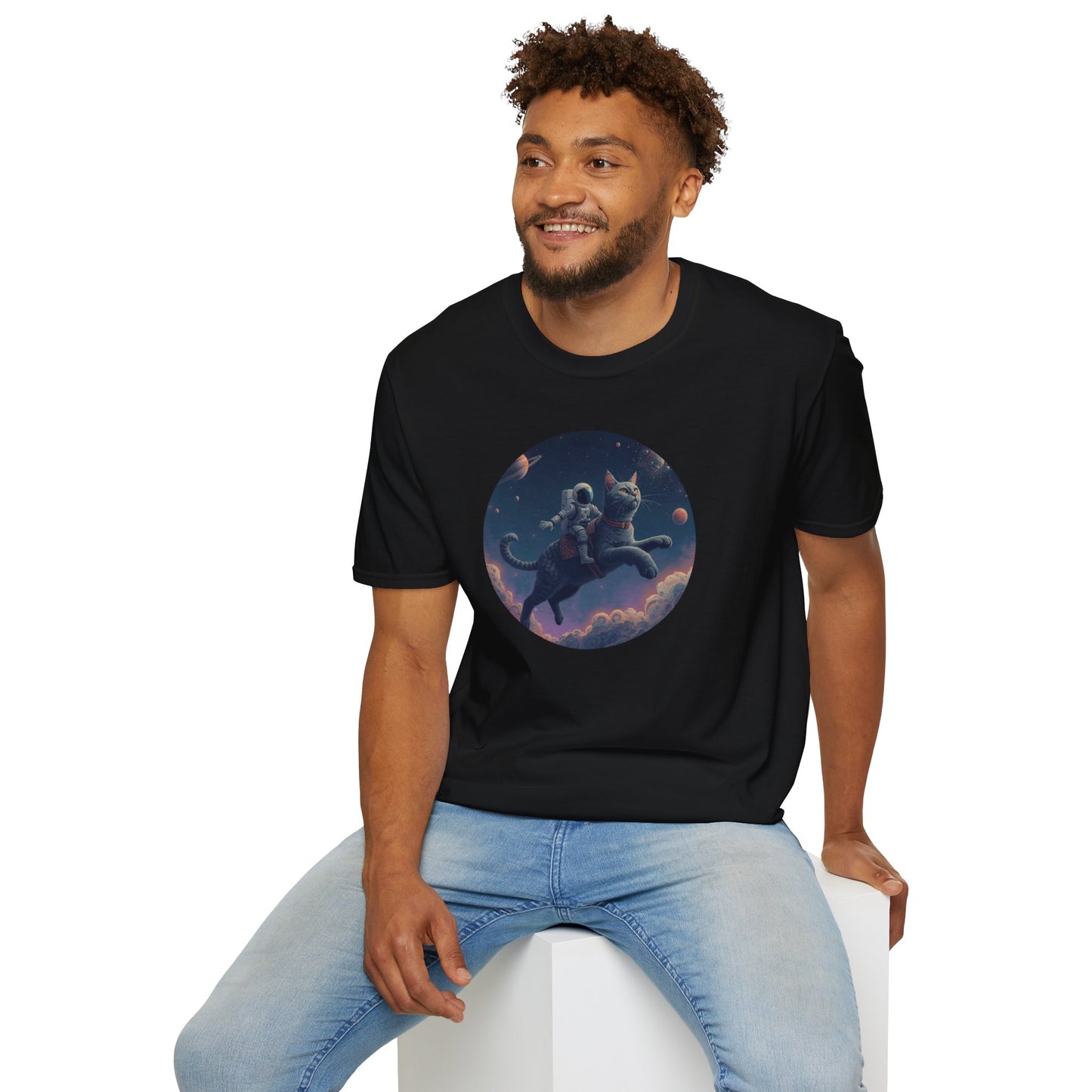 Cosmic Cat Adventure T-Shirt