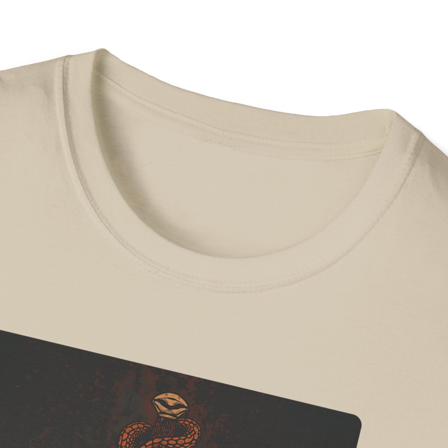 Venom & Virtue T-Shirt — Gothic Snake and Dagger
