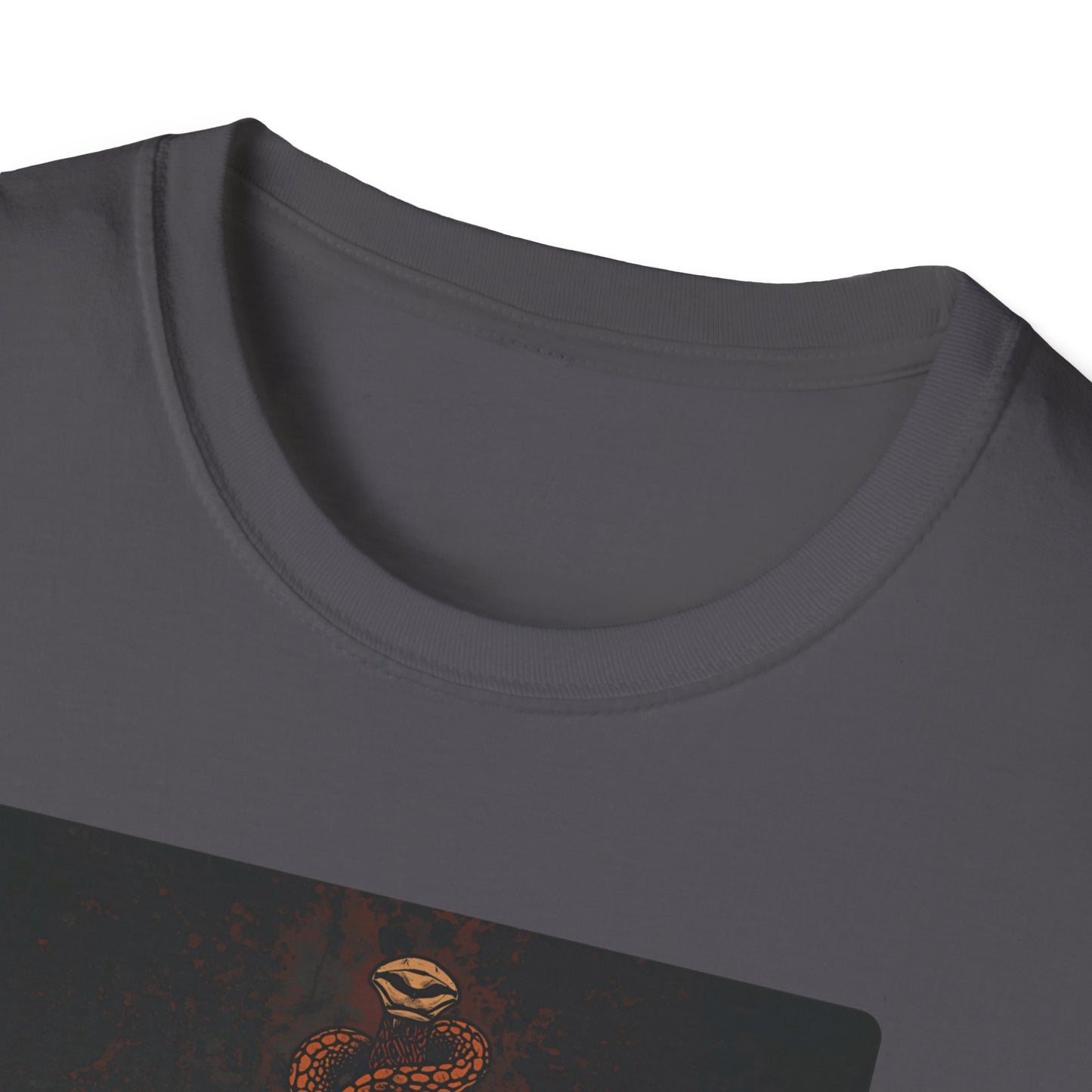 Venom & Virtue T-Shirt — Gothic Snake and Dagger