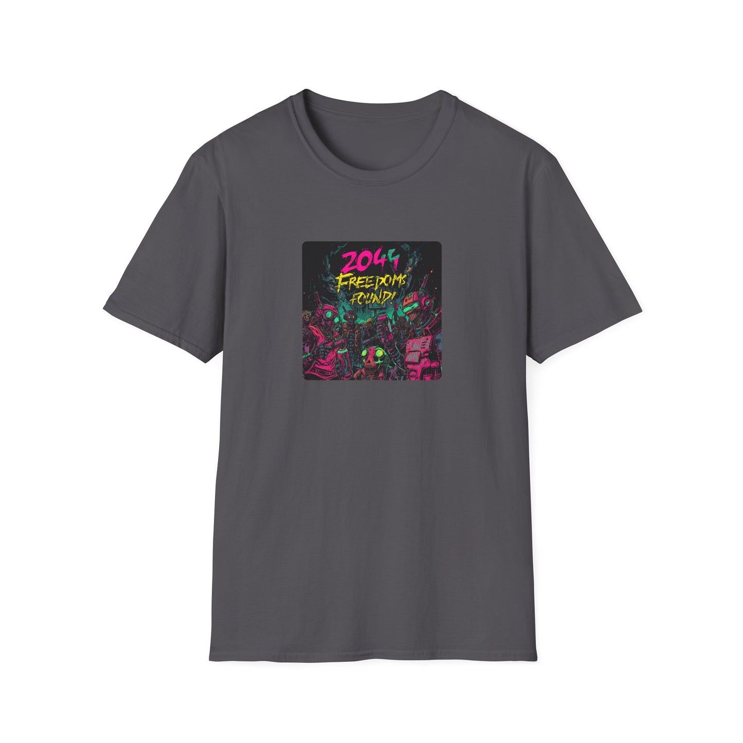 2044 Freedom Found - Cyberpunk T-Shirt