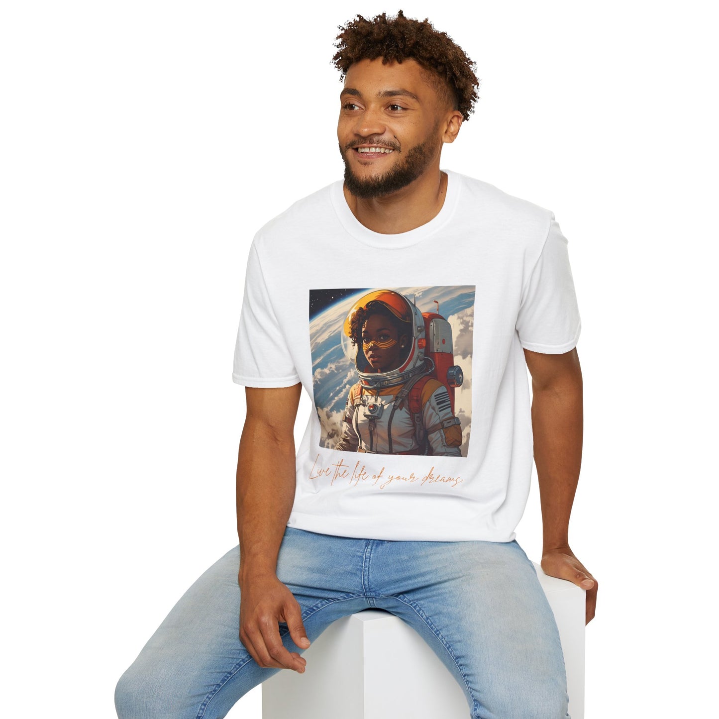 Live the Life of Your Dreams – Cosmic Astronaut Tee