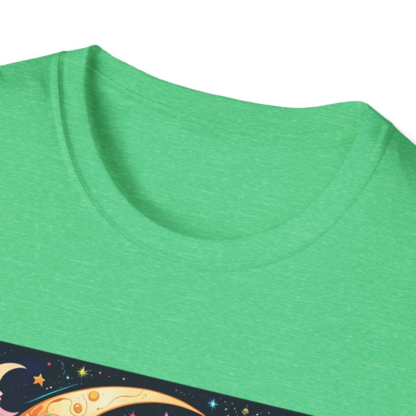 Psychedelic Moon Cat T-Shirt